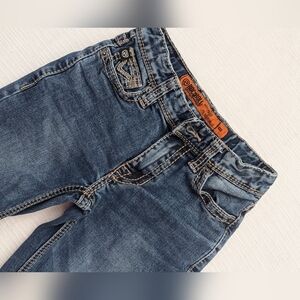 Rock&Roll Denim Cowgirl Regular Fit Boot Cut Jeans Kids Size 8